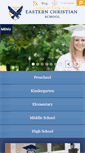 Mobile Screenshot of easternchristian.org